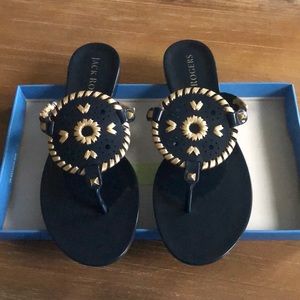 Jack Rogers Georgica Jelly Sandal, size 7